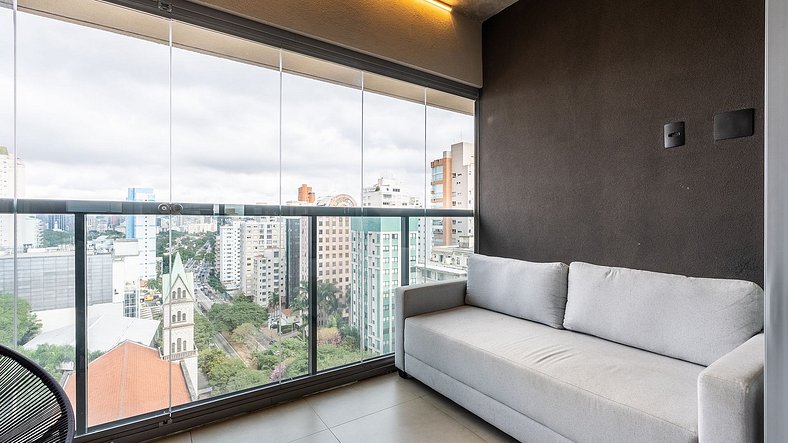 Aconchegante e lindo Studio no Jardim Paulista