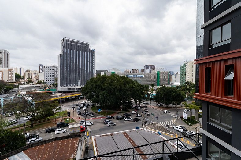 Studio Bauhaus com vista exclusiva para o Allianz