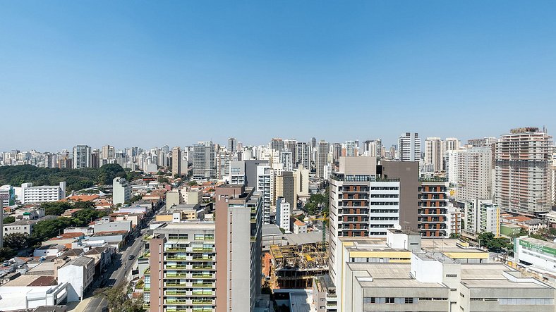 Studio lindo e moderno em frente ao Allianz Parque