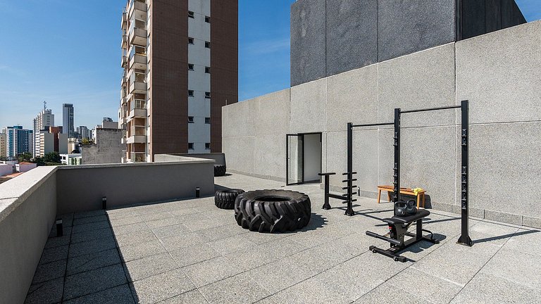 Studio luxuoso a 1km da estação Vila Madalena