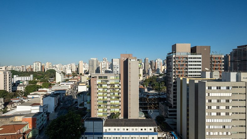 Studio magnifico em frente ao Allianz Parque