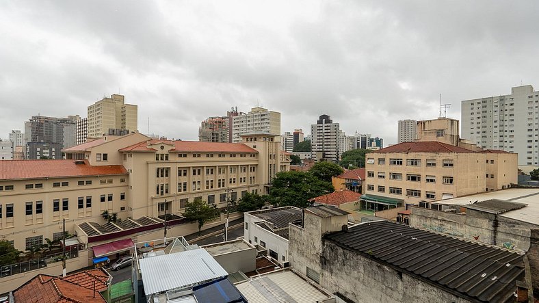 Studio para 3 pessoas moderno na Vila Mariana