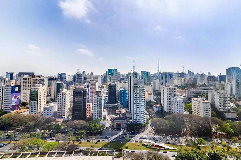 Urban Oasis: Stunning Studio 3 Min from Av. Paulista with Ro